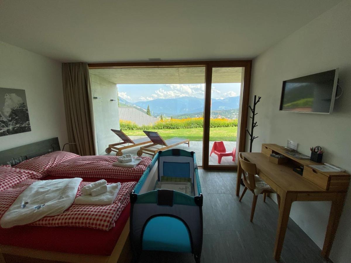 Casa Admisa, Spektakulaere Aussicht, Ski In And Out, Hochwertige Einrichtung, Valserstein Und Eiche Флімс Екстер'єр фото