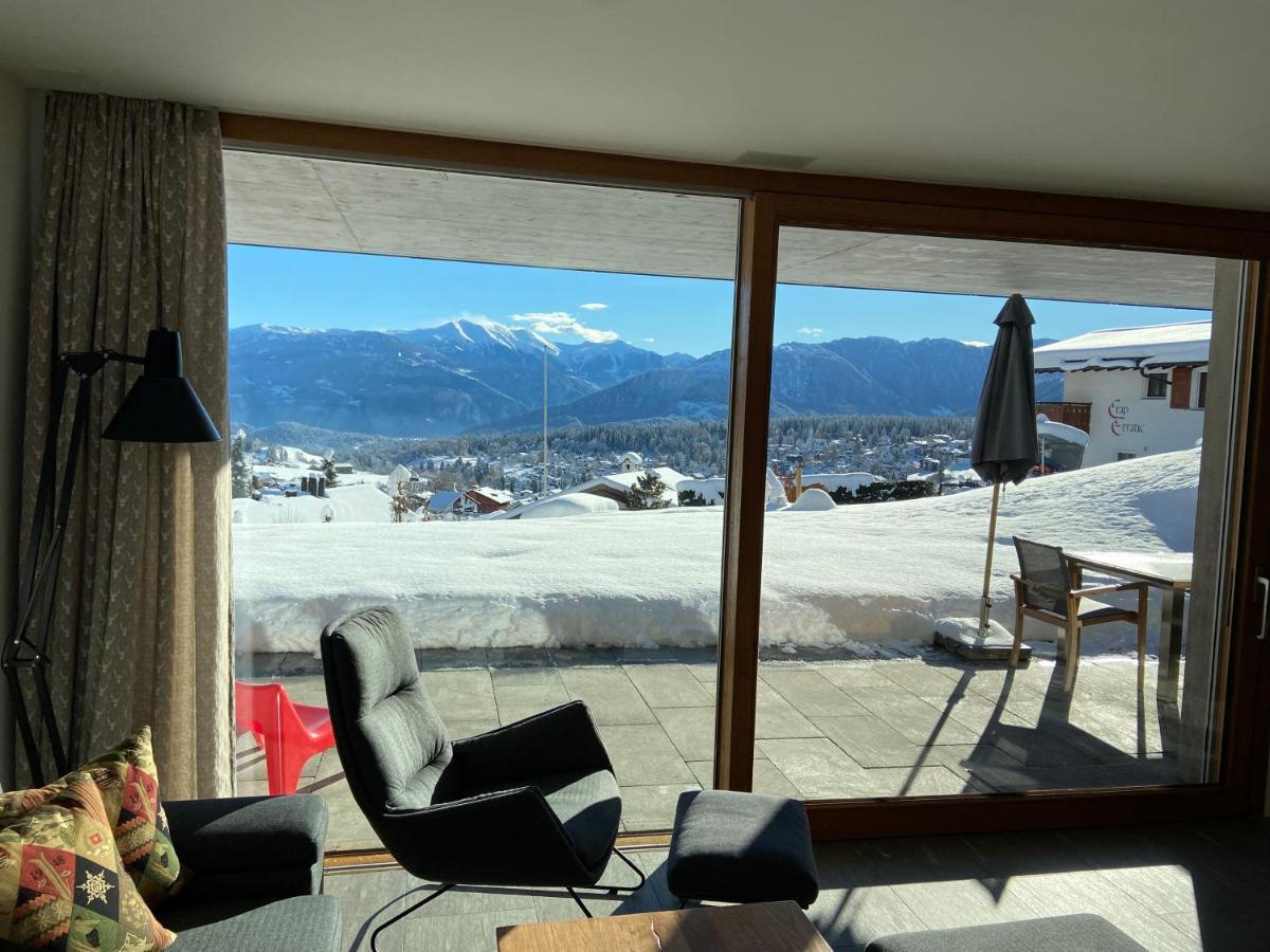 Casa Admisa, Spektakulaere Aussicht, Ski In And Out, Hochwertige Einrichtung, Valserstein Und Eiche Флімс Екстер'єр фото
