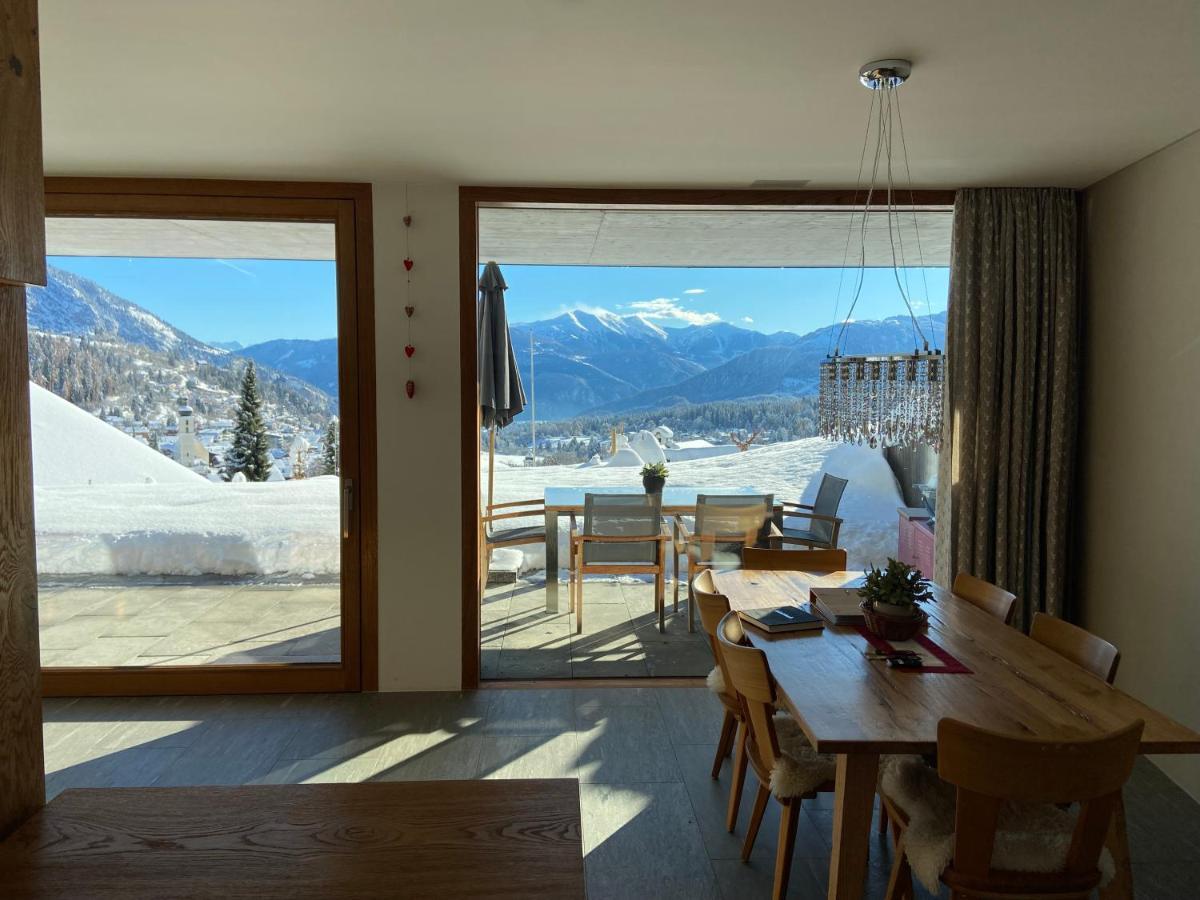 Casa Admisa, Spektakulaere Aussicht, Ski In And Out, Hochwertige Einrichtung, Valserstein Und Eiche Флімс Екстер'єр фото