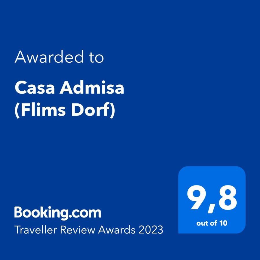 Casa Admisa, Spektakulaere Aussicht, Ski In And Out, Hochwertige Einrichtung, Valserstein Und Eiche Флімс Екстер'єр фото
