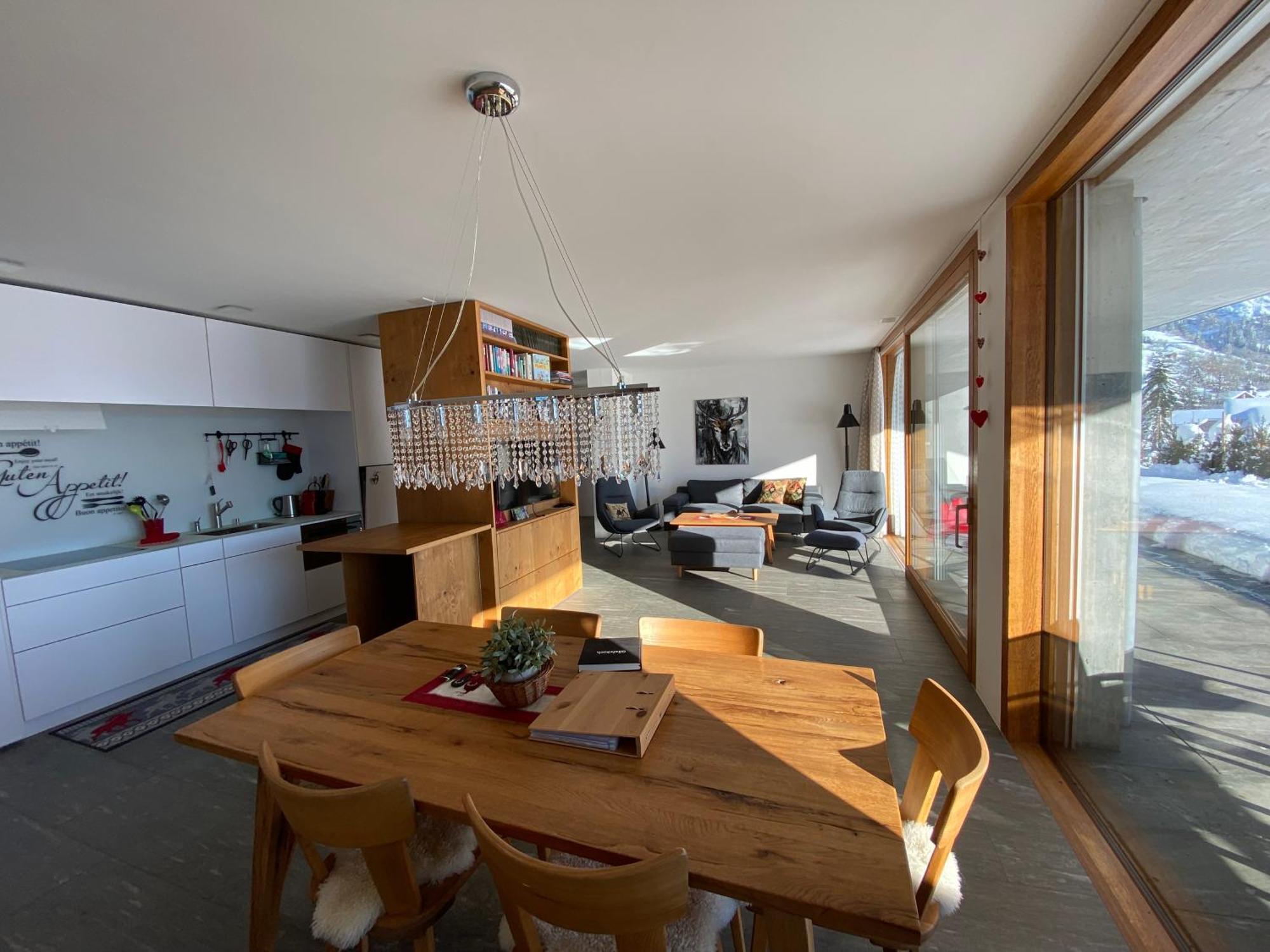Casa Admisa, Spektakulaere Aussicht, Ski In And Out, Hochwertige Einrichtung, Valserstein Und Eiche Флімс Екстер'єр фото