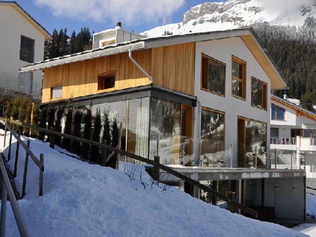 Casa Admisa, Spektakulaere Aussicht, Ski In And Out, Hochwertige Einrichtung, Valserstein Und Eiche Флімс Екстер'єр фото