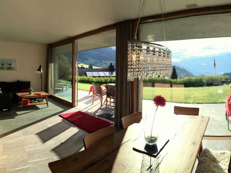 Casa Admisa, Spektakulaere Aussicht, Ski In And Out, Hochwertige Einrichtung, Valserstein Und Eiche Флімс Екстер'єр фото
