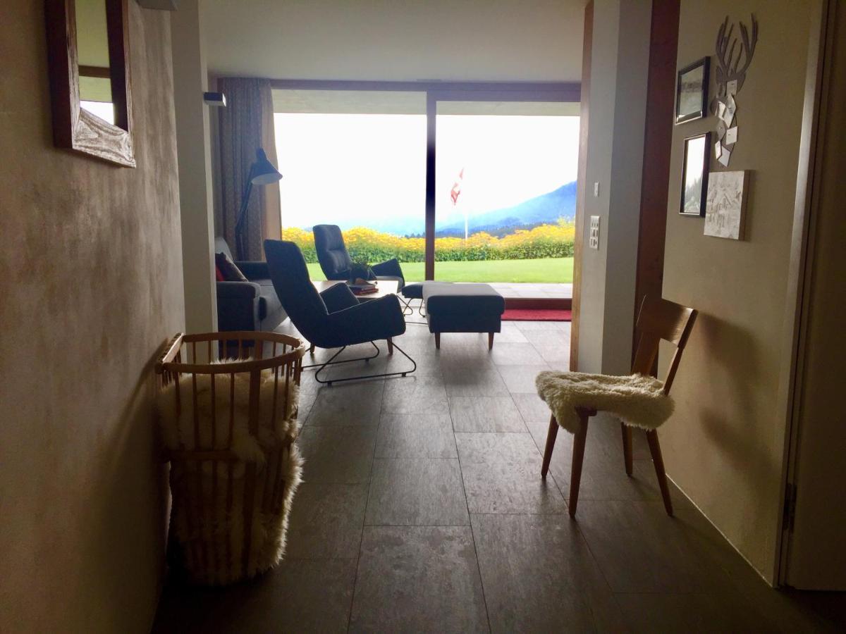 Casa Admisa, Spektakulaere Aussicht, Ski In And Out, Hochwertige Einrichtung, Valserstein Und Eiche Флімс Екстер'єр фото