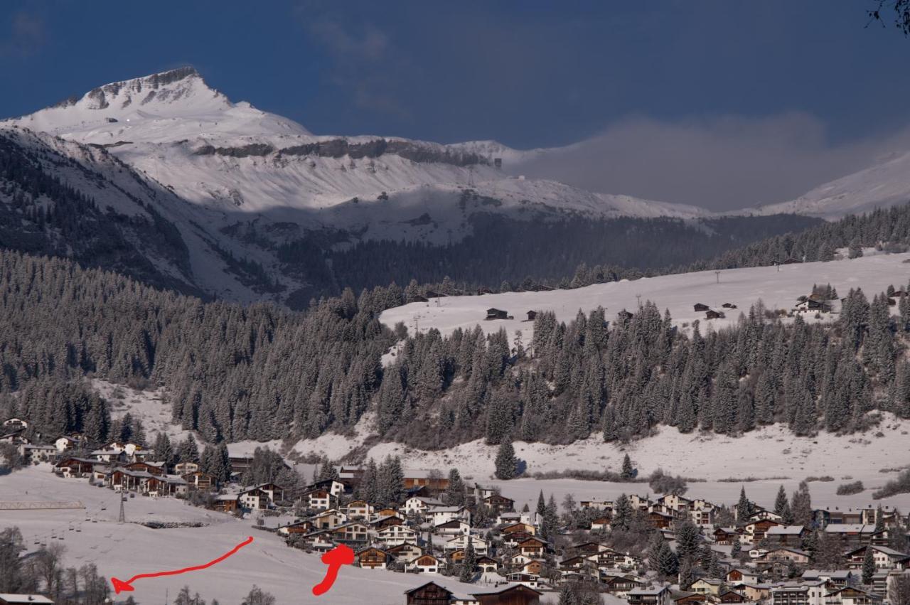 Casa Admisa, Spektakulaere Aussicht, Ski In And Out, Hochwertige Einrichtung, Valserstein Und Eiche Флімс Екстер'єр фото